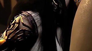 3D BBW Mature MILF Cosplay Model Got Her Wet Pussy Fucked so Ahrd