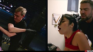 Ali Rose's Wild Energy in a Gym Fantasy