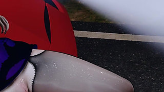 3D Huge Boobs Slut Naked Her Perfect Boobs Cheating with Big Dick