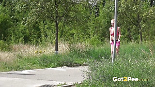 Roller Skating by Got2Pee where girls come to piss