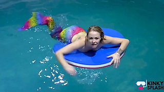 Captive Mermaid Teases You in the Pool