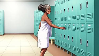 Granny Tits Out Animation