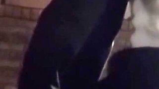 Extremely Risky Bar Blowjob and Downtown Sucking and Flashing