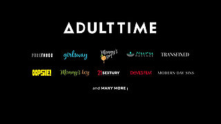 21 SEXTURY - Horny Candie Luciani Takes Two Cocks In Both Holes Instead Of VR