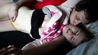 Blonde Babe's Screaming Orgasm Leads to a Creampie