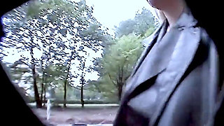 Perverted MILF Wants to Pop in the Car