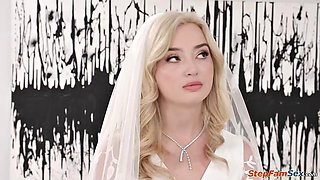 Blonde Bride Lexi Lore Deep-Throats Seth Gamble Before He Pulls Out His Dick And Pounds Her P