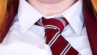 British Redhead Victoria Greene Gets Her Cunt Teased and Squirts Everywhere