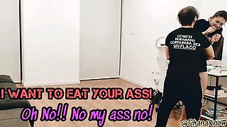 Shanaxnow Halloween Zombie Blowjob - Cum in Mouth Swallow with Small Tits Teen