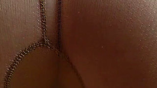 Masturbation Under Nylon Tights