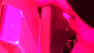 Another gloryhole stranger for wife's tight pussy