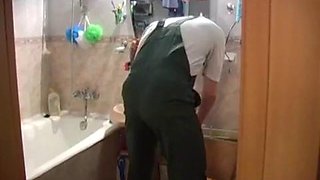 Rough Sex with the Plumber: Big Ass, Blowjob  Babe Porn