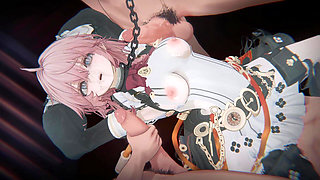 [silver Palace] - Alf - Maid No. 49 Flamethrower Overheat (clumsy Battle Maid & Hardcore POV Creampie) (4k/60fps) ( Alf )