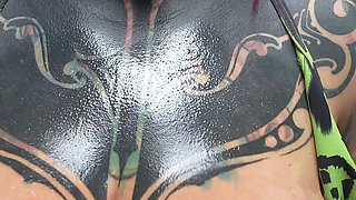 Juicy Oily Boobs JOI in the Gym