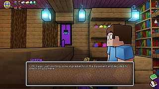 Minecraft Horny Craft - Part 38 The Witch Sucking Me Off! By LoveSkySan69
