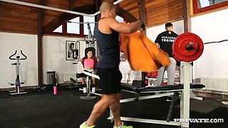 Anita bellini at the gym: Blowjob, Anal  Stripchat Porn