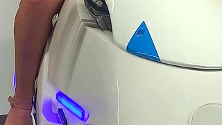 Hidden cam public sex