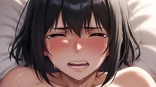 Reina JOI: Big Tit Anime Girl Banana Tease & Hard Dildo Ride