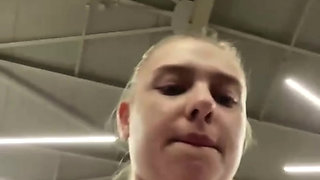 My trainer fucking me in the gym