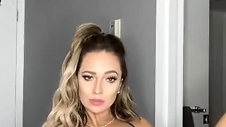 Big boobs webcam slut toys her asshole