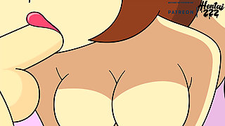 Family Guy Meg Griffin and Glenn Creampie Full Video