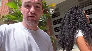 Big Tits Latina Squirter Has Multiple Squirting Orgasms on Big White Dick in Sexy Lingerie