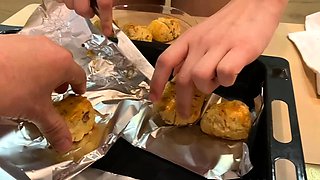 Close up teen masturbation