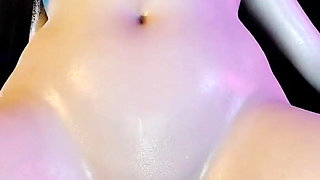 Chubby Chick Ride the Big Cock - 3D Animation