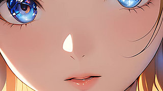 Bokeh Dreams: a Beautiful Young Woman in Floating Lights