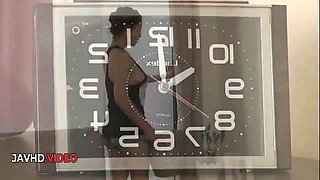 Naughty Japanese MILF Amazes Cam With Passionate Sloppy Blowjob Showdown