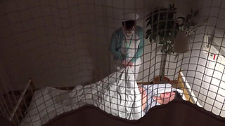 A Married Nurse on Night Shift Stifles Her Moans Part 1