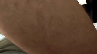 Watch up Close as Pegging Wife Slides Strapon in Husbands Ass