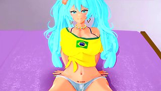 Ass fucking, vocaloid, portuguese