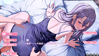 Hentai Game - Happiness Double Room - Mature Silver Babe Enjoys Steamy Bath Sex & Intimate Nighttime Fucking - Free Mode