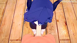 Busty cartoon girl hot porn video