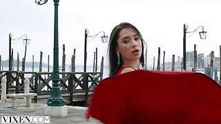 Beauty Alberto and Liya's lingerie scene