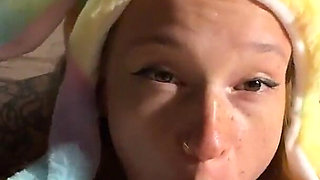 Petite Bunny Satisfies Her Daddy