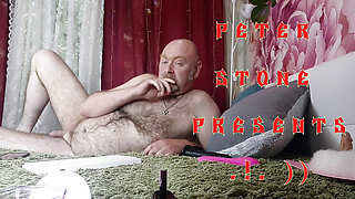 The fun of a mature couple. Let me fuck you with a dildo first, and then you suck my dick, my sweet bitch, okay?