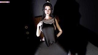 Lustful Chick Ride the Cock - 3D Animation