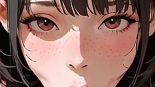 Cute Girl Sloppy Blowjob Anime Hentai Ai
