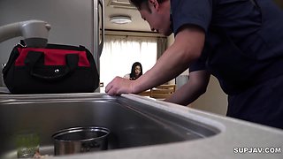 Japanese Goddess Wanna Be A Slave So Bad, Blowjob, Cumshot,