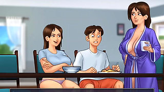 Stepsis Wants Stepbro's Huge Dick- Summertime Saga