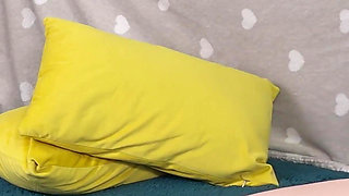 Ritzy Rain Stretches Her Pussy with Huge Toys Without Master Permission and Get Punished with Piss Drinking and Fisting