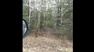 Hardcore Public Fisting and Creampie in the Forest with a Bl
