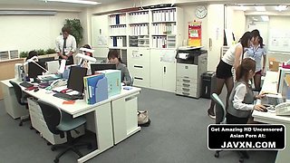 Japanese Office Time Stop Sex