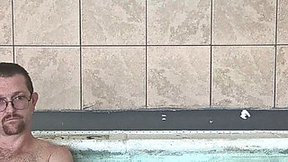 BBW Princess Sucking His Cock Underwater with Her Naughty Stepfather