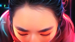 Real Life Anime GF Sucks Bwc - POV Blowjob with Oral Creampie