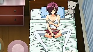 Hot babes indulge in a steamy blowjob session with cumshots flying everywhere