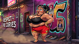 Curvy Big Tits Indian Animation
