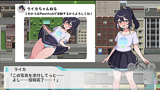 #1 [Expose it! Outdoor exposure distribution] A girl who exposes herself to attract more registrants! Live video part1